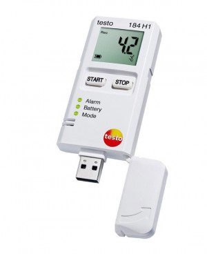 Testo 184-H1 USB Temperature/Humidity Data Logger with LCD, unlimited