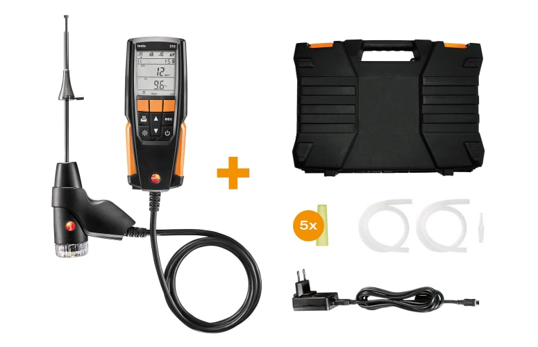 testo 310 II - Flue gas analyzer