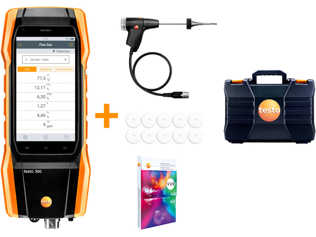 testo 300 - Flue gas analyzer