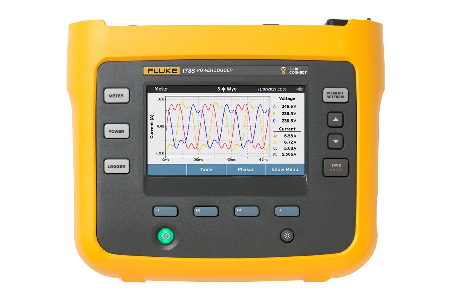 Paperless recorder Fluke 173 series